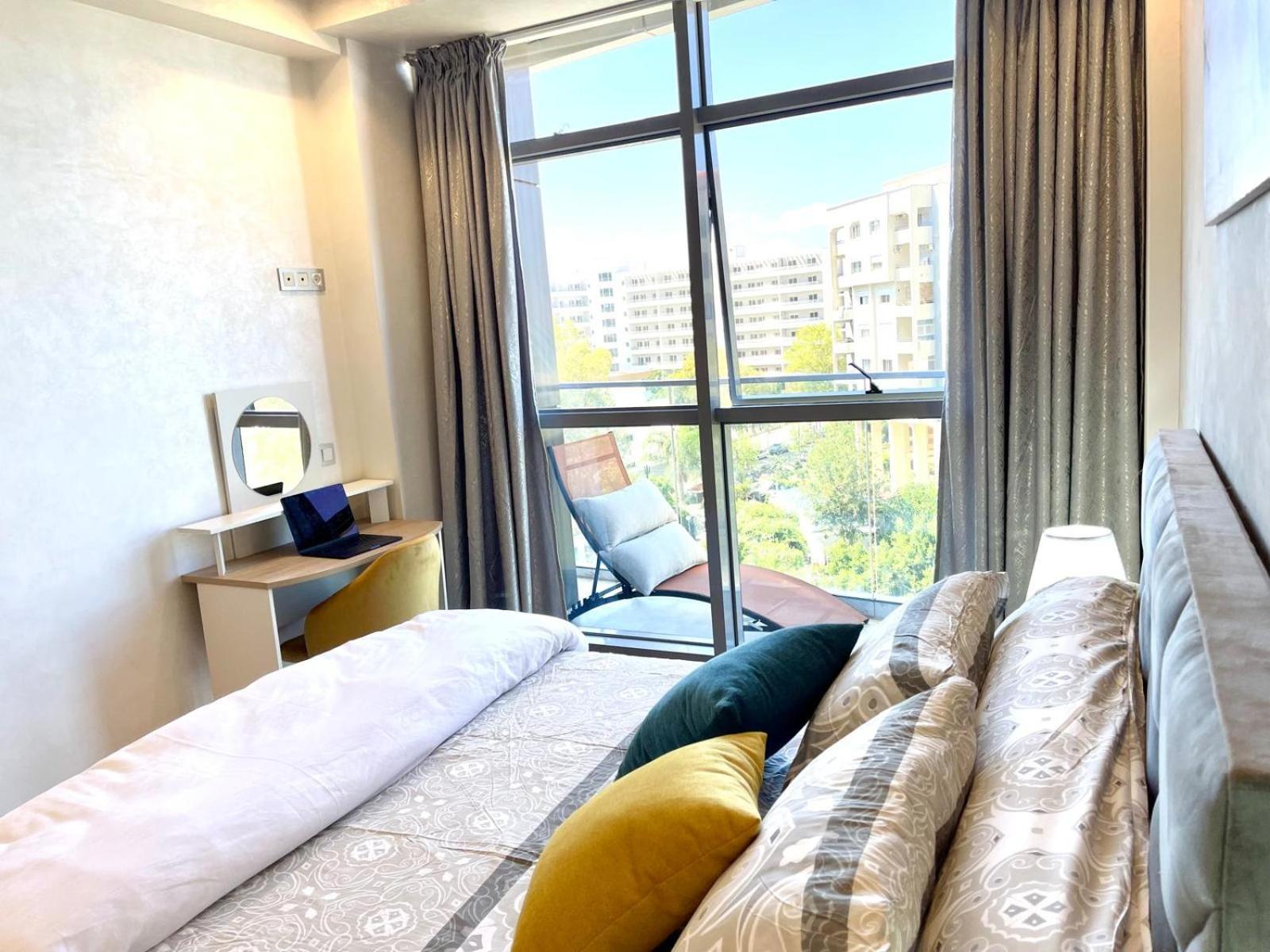 Modern Elegance With Sea Views In Central Tangier - Steps To Beach, Train And Attractions! 外观 照片